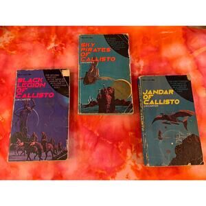 Set of 3 Lin Carter “Jandar” Fantasy Books
